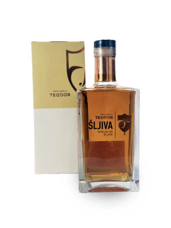 Rakija Teodor Šljiva 0.7L Box - odlična cena uz online poručivanje Teodor Šljiva 0.7L Box