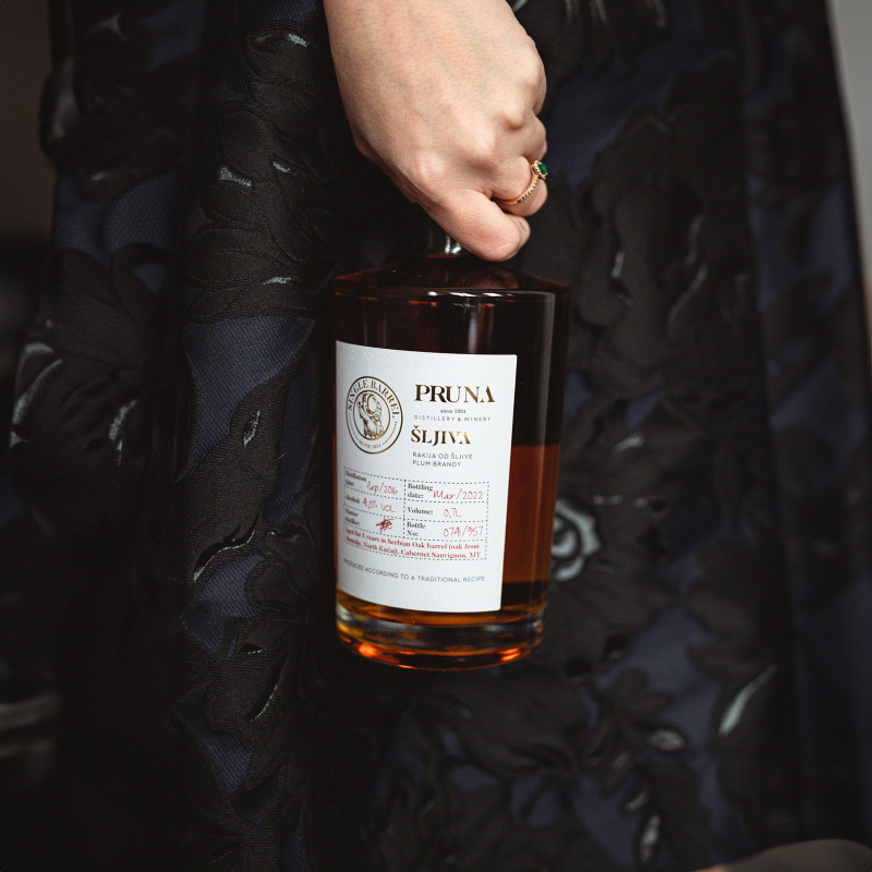 Pruna Single Barrel Šljiva - Srpski hrast 0.7L