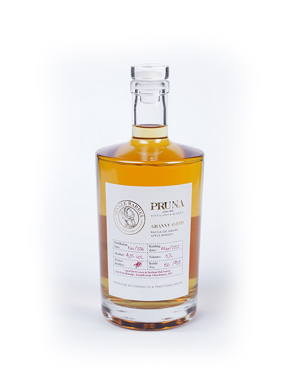 Pruna Single Barrel Granny Smith - Srpski hrast 0.7L