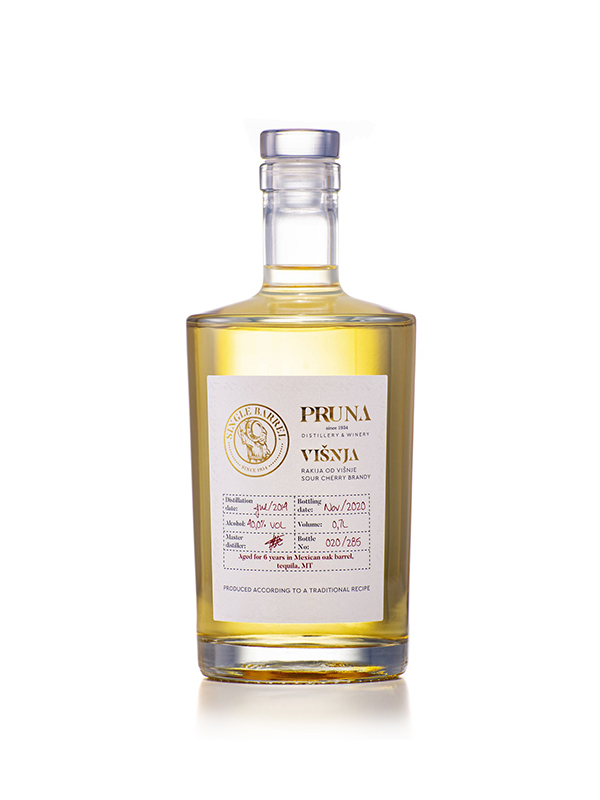 Pruna Single Barrel Višnja - Meksički hrast 0.7L